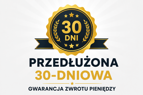 Przedłużona 30-dniowa gwarancja zwrotu pieniędzy